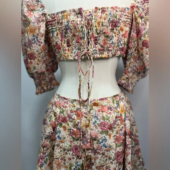 For Love and Lemons Arya Mini Dress NWOT sz medium - Picture 8 of 16